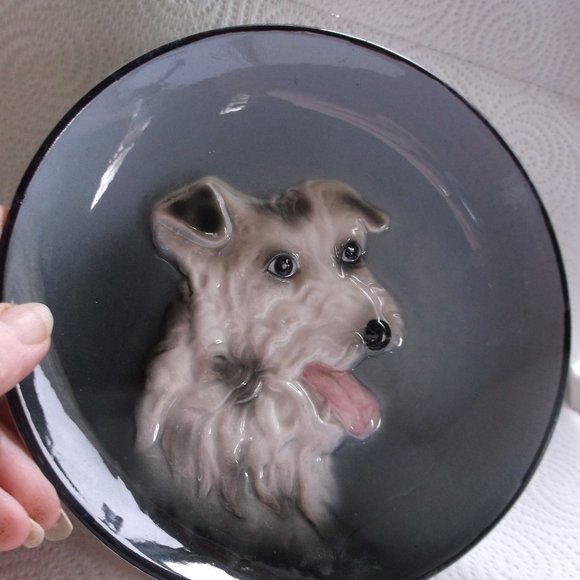 None Accents Vintage Dog China Plate Wall Hanger Poshmark